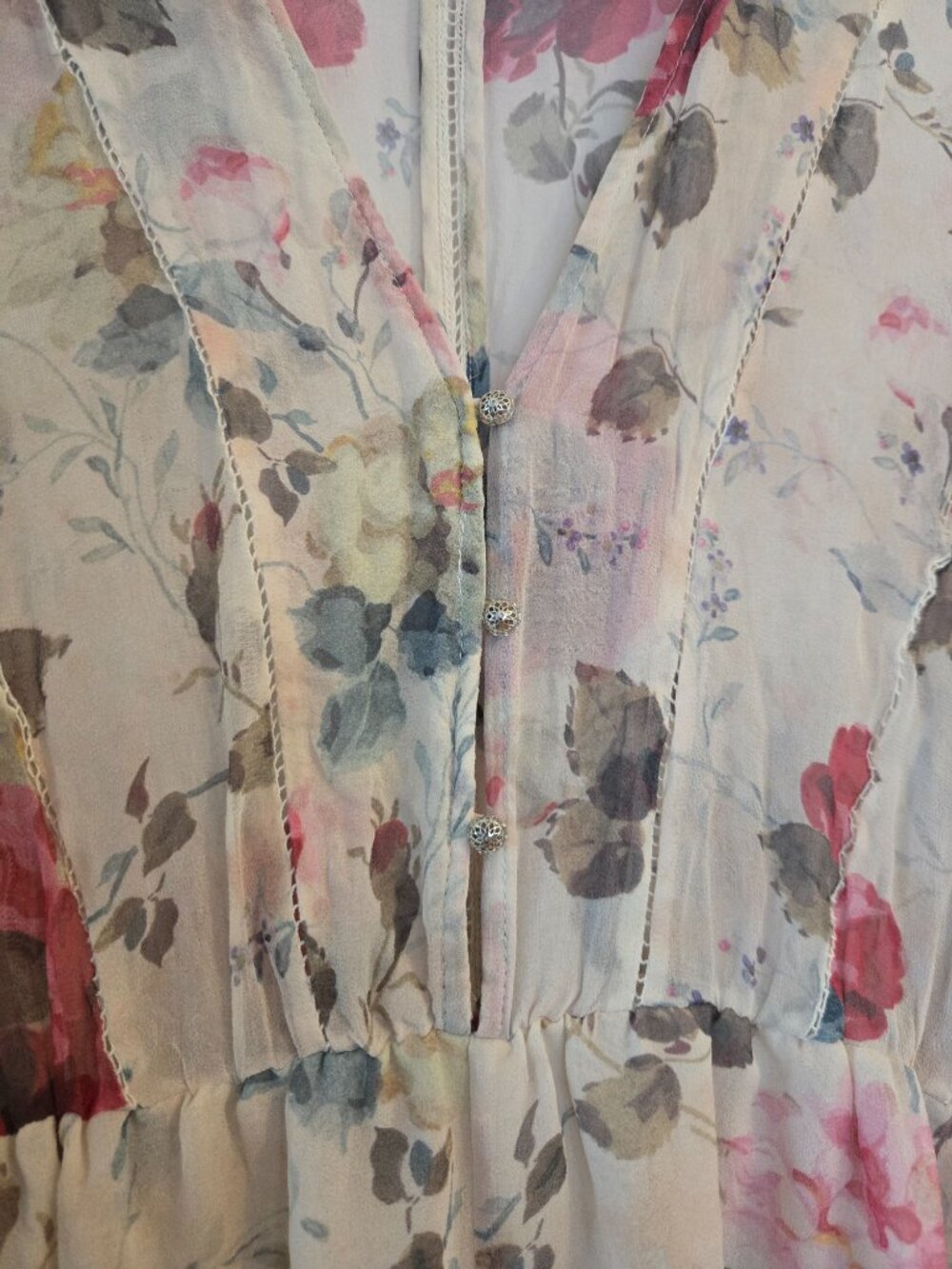 Zimmermann Mischief Ladder Playsuit Romper Size 0 XS Stained - Picture 4 of 8
